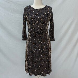 Boden Anna Tie Waist MIDI Dress - NWOT